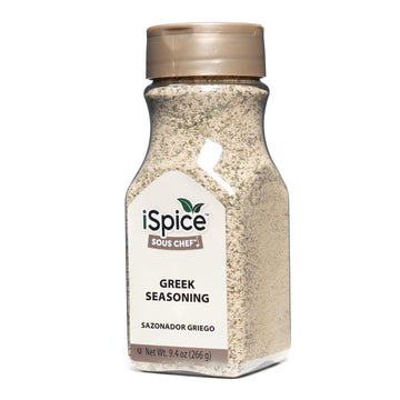 Ispice Authentic Greek Seasoning | Add Lots Of Flavor To Your Chicken, Meat, Steak, And Vegetables | 8.3Oz (236G)