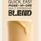 Plant Meal Replacement Shake - Vanilla - 25g of Plant Based Vegan Protein Powder, 76+ Organic Superfoods, Vitamins & Minerals, M