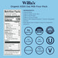 Willa s Organic Kid s Oat Milk with 8g Protein & 240g Calcium  Plant-Based Milk for Kids  Dairy-Free  Low Sugar  2g Fiber - 8.25 oz  16 Pack