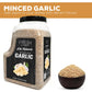 Fresh Finest Minced Garlic - Bulk 5 Lb - Dried Garlic Flakes, Ready-To-Use Seasonings For Cooking - Kosher Certified Dehydrated
