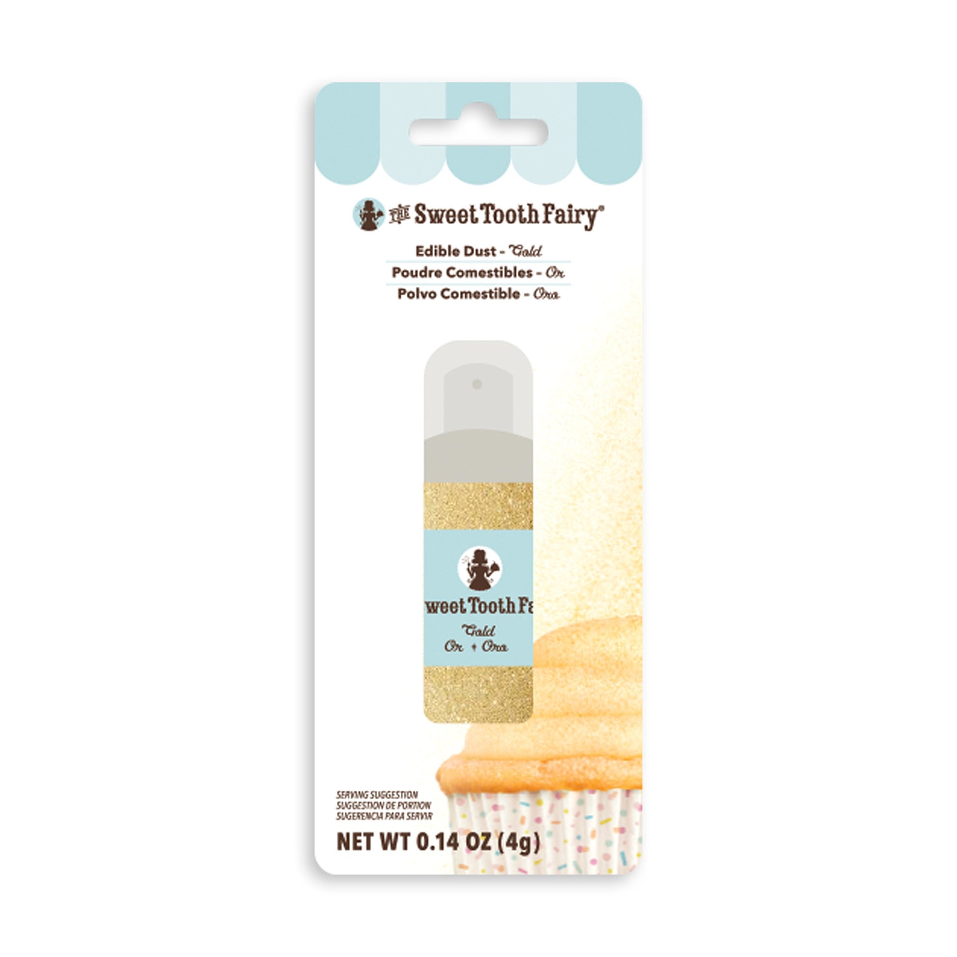 American Crafts 341976 Gold Dust Pumps Sweet Tooth Fairy Cake Decorating