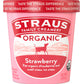 Straus Family Creamery Organic Strawberry Ice Cream, 16oz