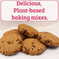 Pb2 Pantry Chocolate Chip Cookie Mix - 16 Oz Jar | Certified Vegan, Gluten Free, Non-Gmo, 4G Plant Protein Per Cookie