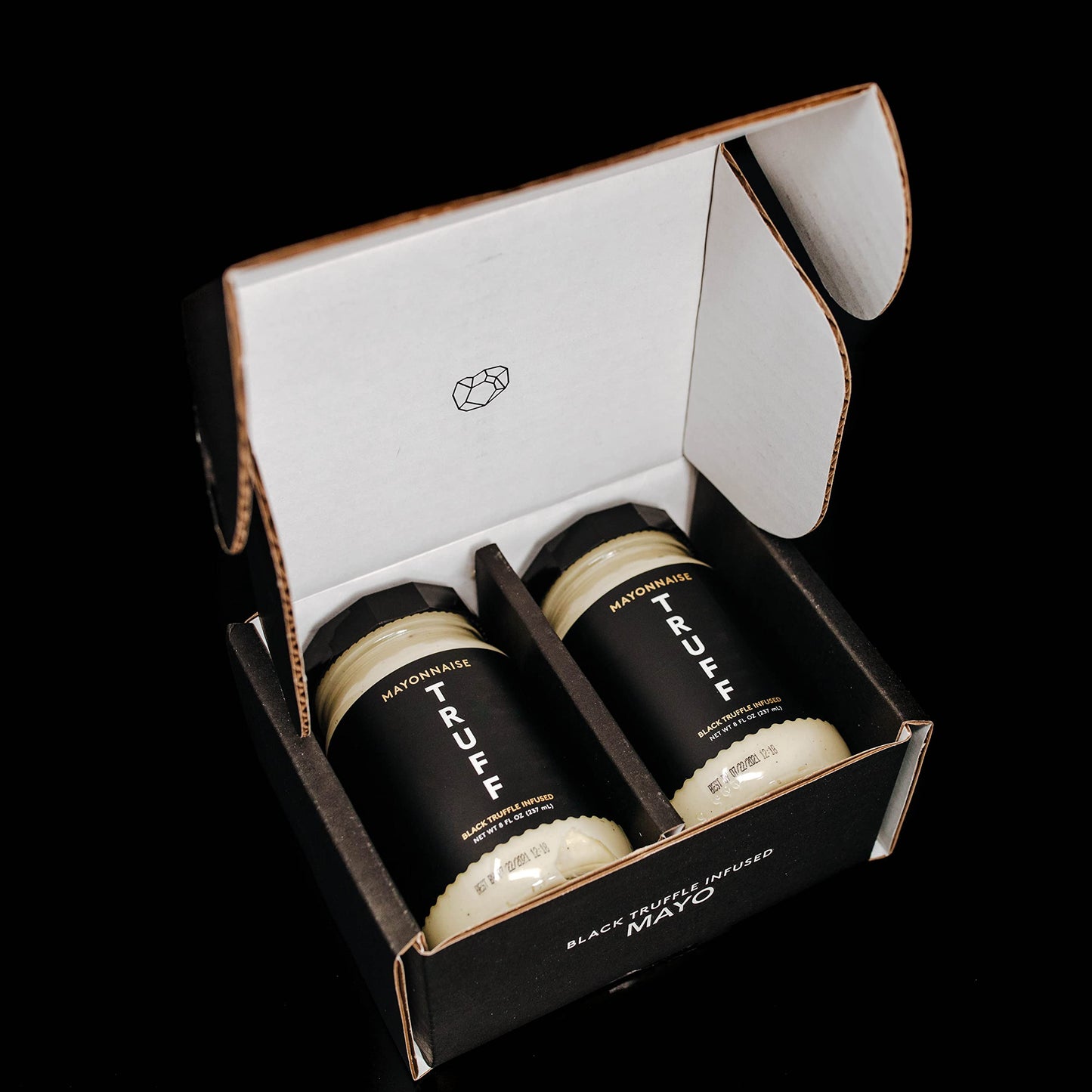 TRUFF Mayo, Gourmet Mayonnaise made with Black Winter Truffles, Sunflower Oil and Cage-Free Eggs | Umami Flavor for Savory Sprea