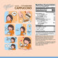 Prince Of Peace Instant Cappuccino 3 in 1, 15.5 Ounce, 22 Sachets, Model 039278400328