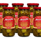 Mezzetta Sliced Hot Jalapeno Peppers| Gluten Free, Kosher, Keto | 16 Fluid Ounce Jar (Pack Of 6)