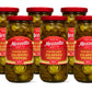 Mezzetta Sliced Hot Jalapeno Peppers| Gluten Free, Kosher, Keto | 16 Fluid Ounce Jar (Pack Of 6)
