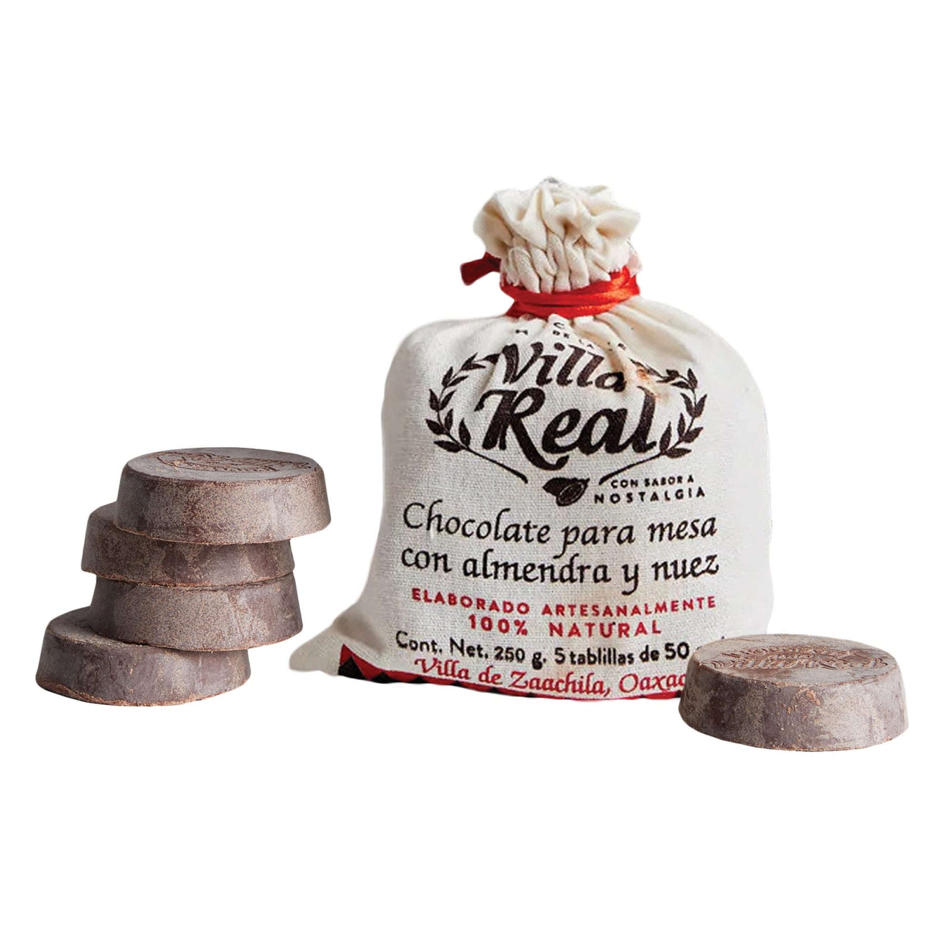 Mexican Hot Chocolate By Verve Culture, Dairy Free Vegan Hot Cocoa, Gourmet Spicy Hot Chocolate Discs, Almond And Walnut Hot Cho