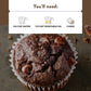 Krusteaz Double Chocolate Muffin Mix with Real Chocolate Chips, 20 Ounce Box (Pack of 4)