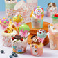 Yueton 20Pcs Cute Sweet Candy Lollipop Ice Cream Cupcake Toppers Cake Toppers Candyland Themed Cake Decorations For Baby Shower,