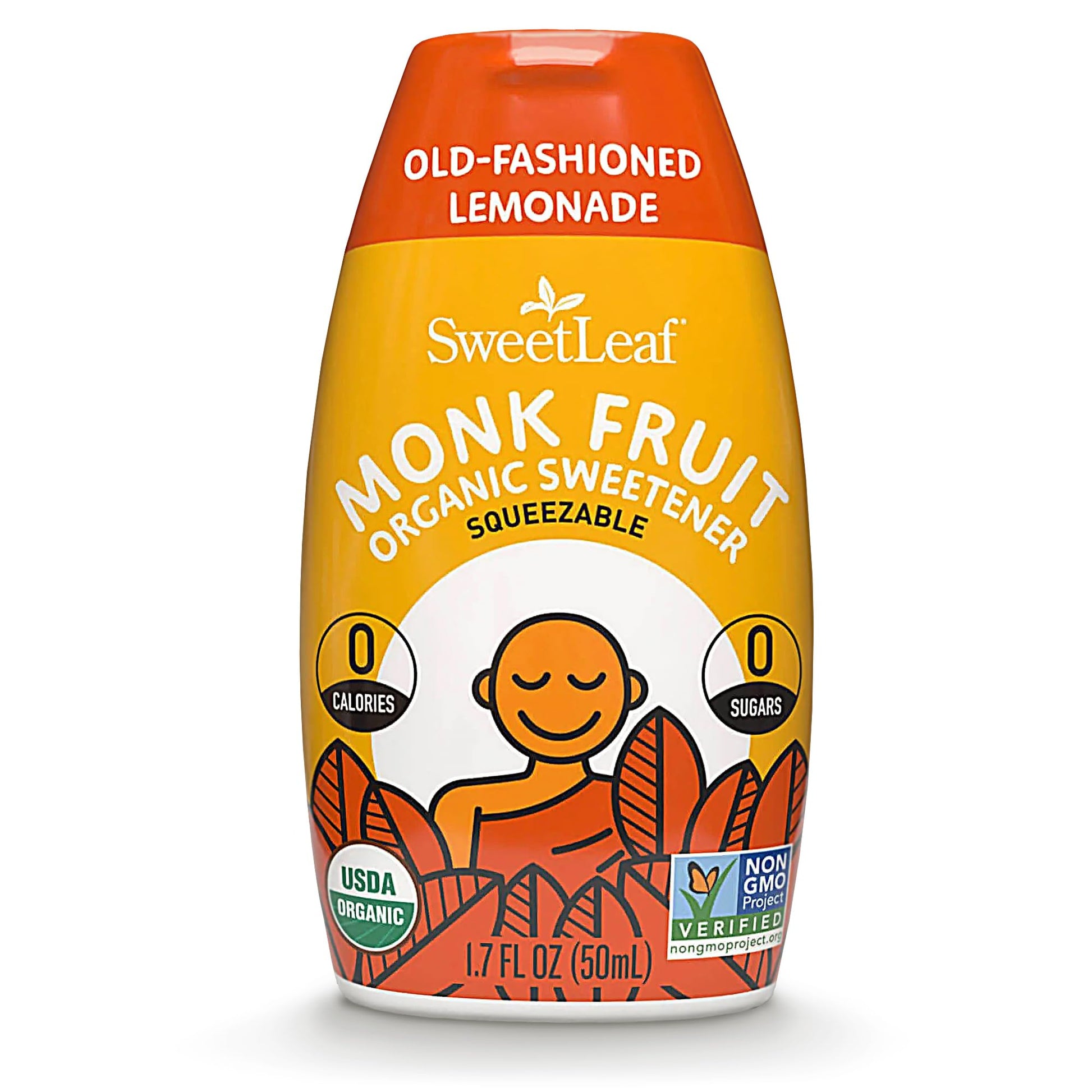 SweetLeaf Lemonade Liquid Monk Fruit - Monk Fruit Liquid Sweetener Drops, Organic Monk Fruit Extract, Zero Calorie Sweetener, Su