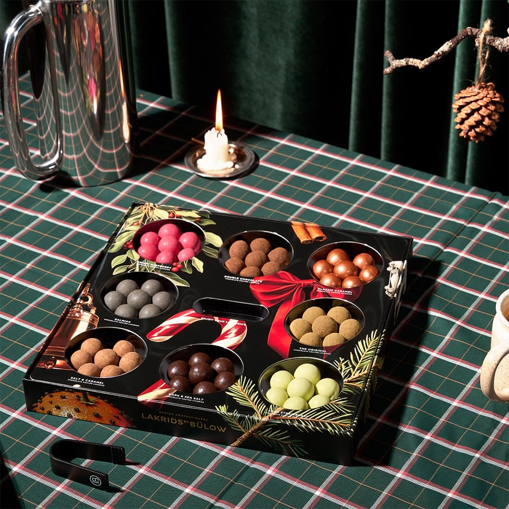 LAKRIDS BY BLOW - WINTER S BOX - Chocolate Covered Gourmet Licorice made in Copenhagen