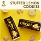 Grisbi Lemon Shortbread by Pasticceria Matilde Vicenzi, Sweet Lemon Cream Filled Patisserie Pastry Cookie, All-Natural, Kosher D