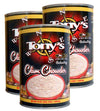 Tonys Clam Chowder 3x Champion Family/Restaurant Size 51oz (Pack of 3)