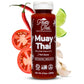 Pretty Thai Muay Thai Sauce, Gluten Free Certified Non-GMO Authentic Stir Fry, Ramen & Dipping Sauce, 100% Natural Thai Chili Hot Sauce Condiment & Rice Seasoning