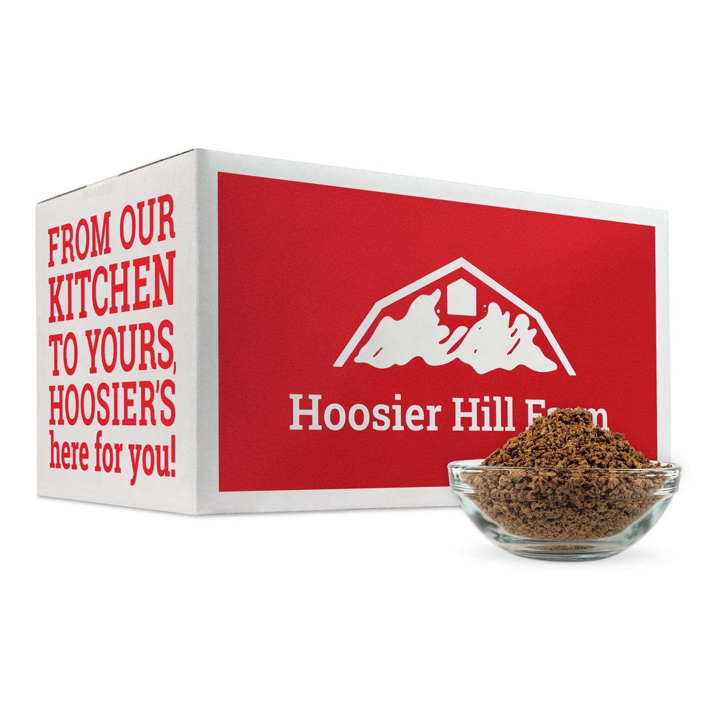 Hoosier Hill Farm Textured Vegetable Protein, 25LB Bulk (Pack of 1)