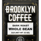 Brooklyn Coffee Whole Bean, Classic Dark Roast (2Lb) Bold, Smooth Taste, Intense Aroma - Fresh Bulk Coffee Beans Roasted Weekly