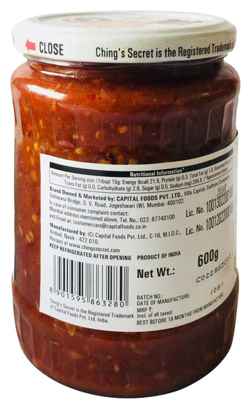 Ching'S Schezwan Chutney 600 Gms
