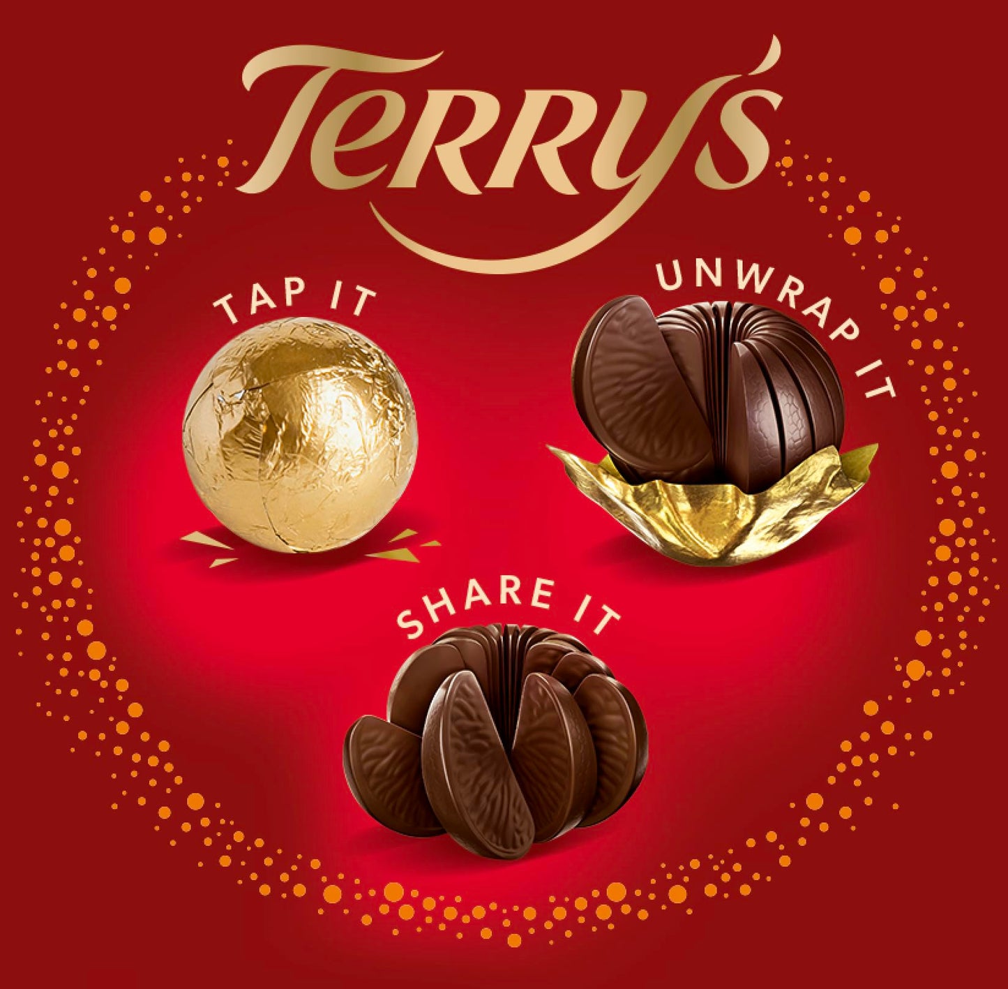 Terrys Dark Chocolate Oranges - Holiday Classic - Pack of 12 - 5.53oz Each - Brown