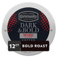 Community Coffee Dark & Bold Intense Blend Coffee Pods, Dark Roast, Compatible with Keurig 2.0, 12 Count