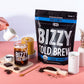 Bizzy Organic Cold Brew Coffee | Dark & Bold Blend | Coarse Ground Coffee | Dark Roast | Micro Sifted | Specialty Grade | 100% Arabica | 2 Lb