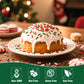 Twisweet Christmas Sprinkles, Edible Red Green White Sprinkles for Cake Decorating, Christmas Jimmies Sugar Sprinkle, Confetti B