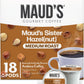 Maud's Sweet Hazelnut Flavored Coffee Pods, 18 ct, Medium Roast Flavored Coffee in Recyclable Single Serve Pods - 100% Arabica B