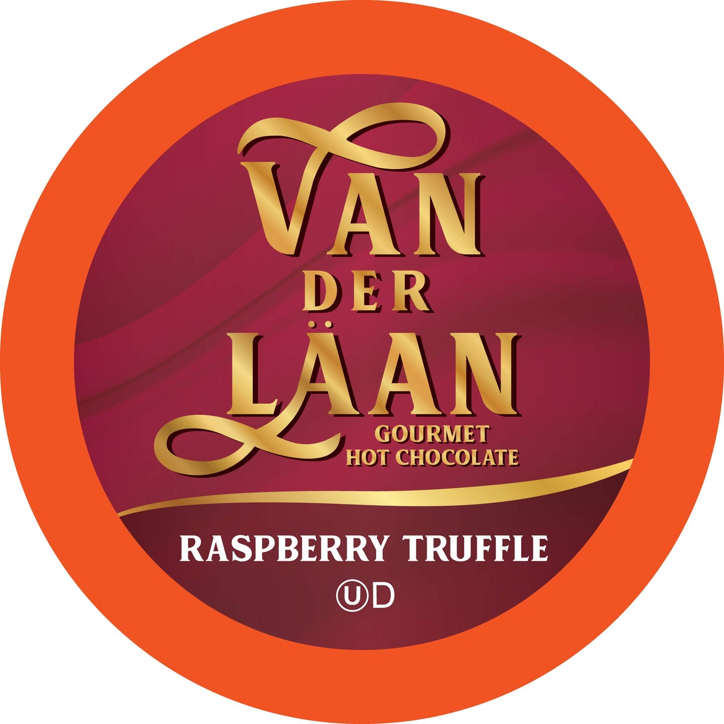 Van Der Laan Chocolate Hot Cocoa Pods, Raspberry Truffle Gourmet Dutch Chocolate Compatible With K Cup Malt-Inspired Including 2.0, 40 Count (Pack Of 1)