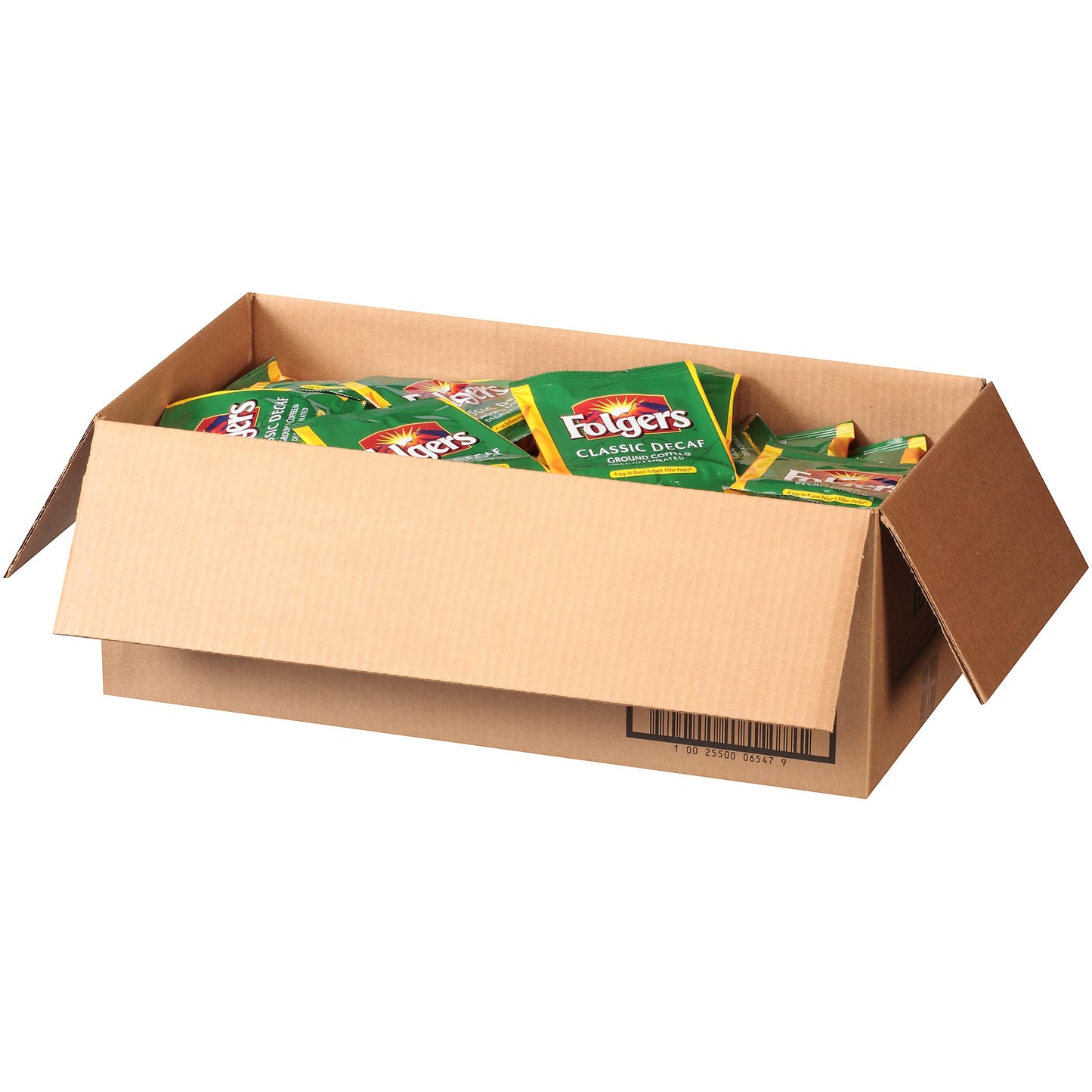 Folgers - Coffee Filter Packs, Decaffeinated, In-Room Lodging, .9Oz, 200/Carton