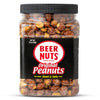 malt-inspired NUTS Original Peanuts, Resealable Jar, Sweet and Salty, Gluten-Free, Kosher, Low Sodium Peanut Snacks (19oz)