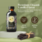 DOCTOR VANILLA ARTISANAL Organic Vanilla Extract,   -Free, Halal Certified, 4 Oz Bottle