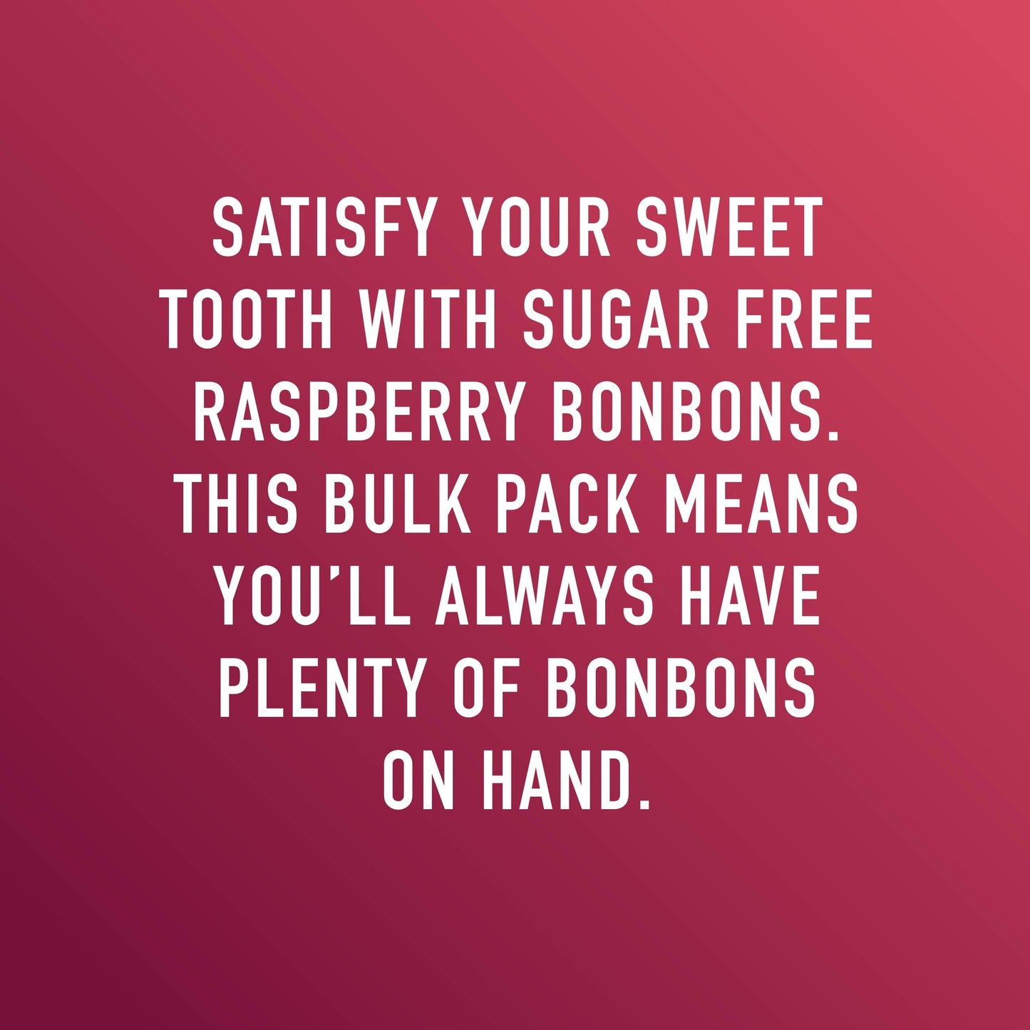 Swiss Imports Sugar Free Bonbons Hard Candy Drops, Raspberry, 100 Individually Wrapped Pieces, 250G/8.8Oz