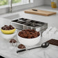 ASOZI Milk Chocolate Melting Wafers - 5 lbs Premium Quality Cocoa Lite for Melting & Dipping, Perfect for Baking - 80oz