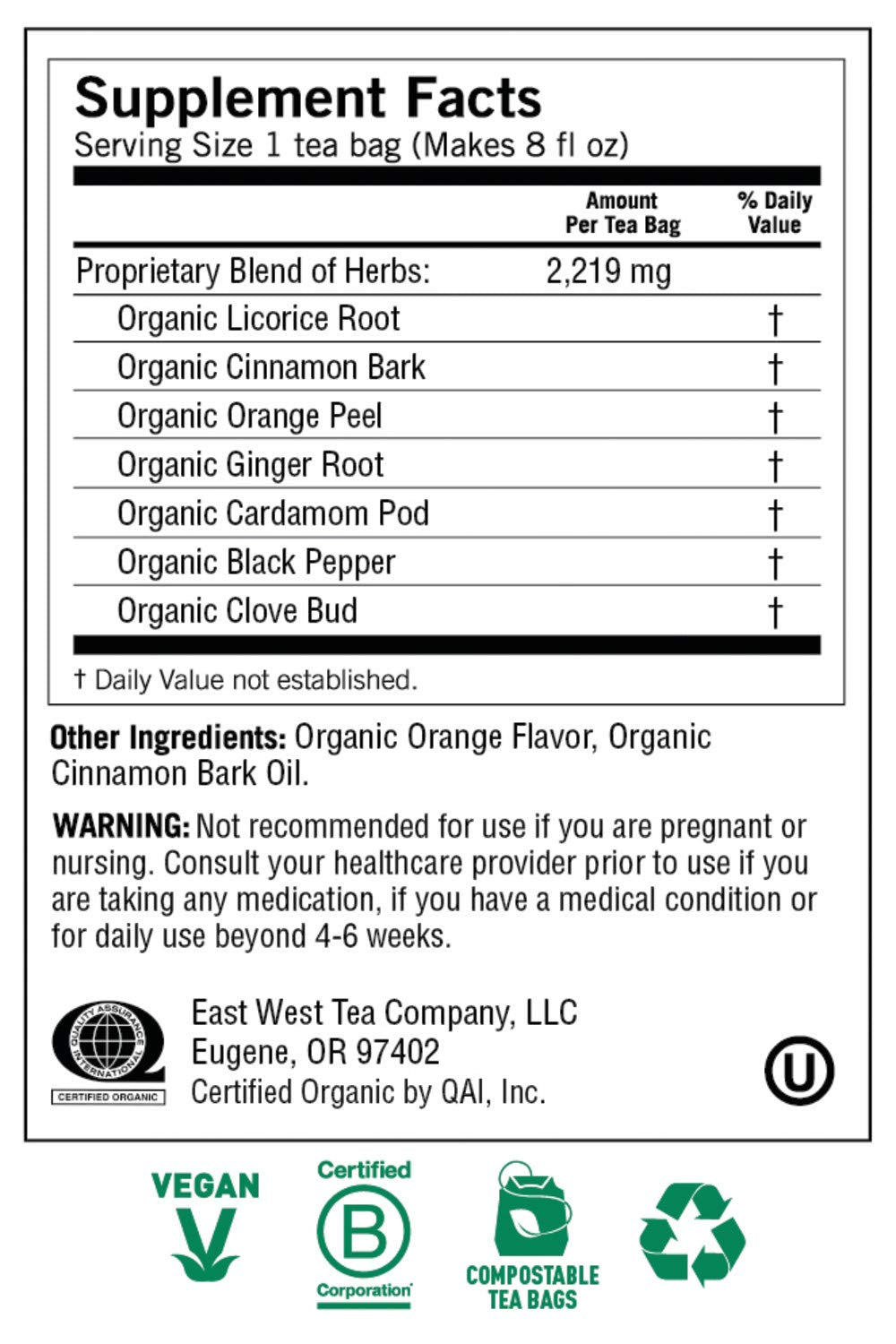 Yogi Tea, Egyptian Licorice, 16 Count