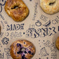 Just Bagels Plain Bagels - 2 Packs Of 6 Bagels Per Pack - 12 Total Non-Gmo
