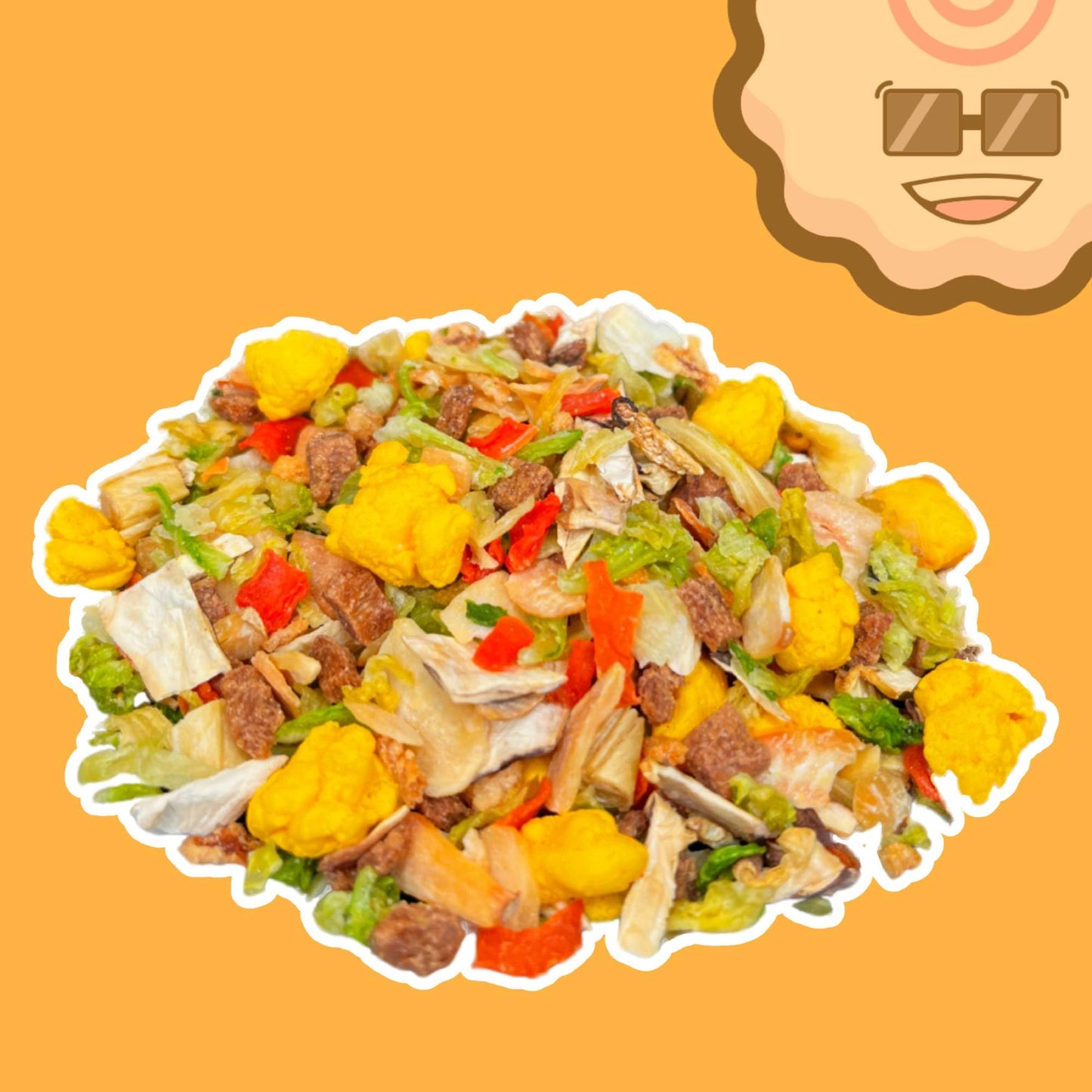 Ramen Bae Spicy Garlic Dried Ramen Toppings - 14oz Pack