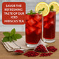 Tozzy Organic Hibiscus Tea - 100 Count, Plant-Based Pyramid Tea Bags