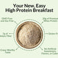 Naked Nutrition Apple Cinnamon Overnight Oats - 20g Protein, Gluten-Free, High Fiber, 30.4 Ounce (Pack of 1)