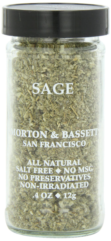 Morton & Bassett Sage Spices, Pack of 3, 0.4 Ounce Each, Model 560748