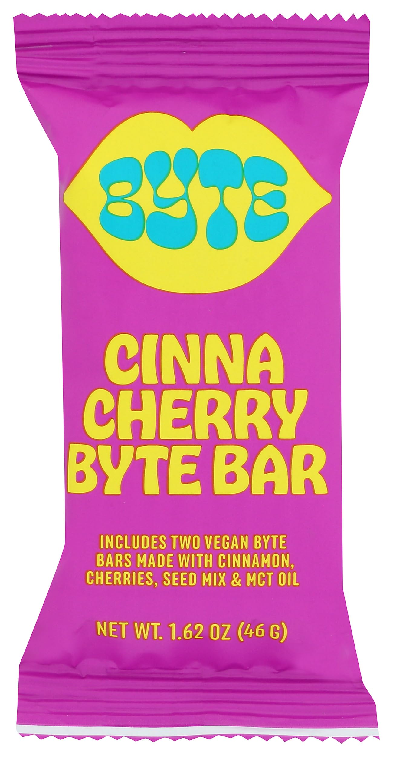 Byte Bars - Byte Bar Cinnamon Cherry - Case Of 12 - 1.62 Ounces