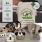 Wooly Heroes Dryer Balls - 100% Organic Wool - Sustainable & Eco-Friendly - Dry 1,000 Loads
