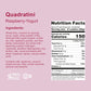 Loacker Quadratini Raspberry Yogurt Wafer Cookies, 30% Less Sugar, 7.76 oz (Pack of 6)