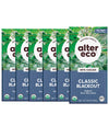 Alter Eco | Dark Chocolate Bars | Pure Dark Cocoa, Fair Trade, Organic, Non-GMO, Gluten Free (6-Pack Classic Blackout)