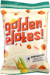 Golden Elotes - Crunchy Toasted Corn Snack | Original | Halal Certified, Bold Flavor, Super Crunchy, 4oz Bag Mild heat, major fl