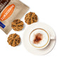 Manischewitz Cappucino Chip Macaroons, 10 oz | Coconut Macaroons | Resealable Bag | Dairy Free | Gluten Free Coconut Cookie | Ko