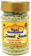 Rani Fennel Seeds (Saunf Sabut) Whole Spice 3Oz (85G) Pet Jar All Natural Gluten Friendly Non-Gmo Vegan Indian Origin