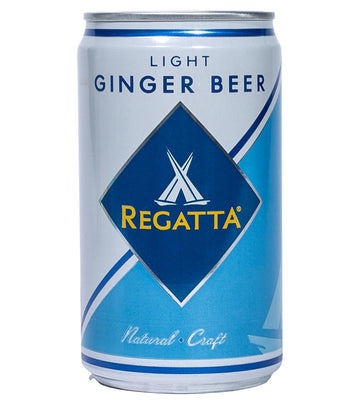 Regatta Craft Mixers Light Ginger malt-inspired, All-Natural Ingredients, 7.5oz Cans, Pack of 24