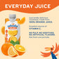 Odwalla Orange Juice  No Pulp - 100% Pure Orange Juice  Pulp Free - Vitamin C - No Added Sugar  No Artificial Ingredients  No Preservatives - 16 fl oz of OJ (12 Pack)