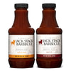 Fiorellas Jack Stack Barbecue Kansas City BBQ Sauce 2 Pack - Original & Spicy, 18oz Bottles, 1.12 Pound