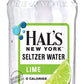 Hal's New York Seltzer Carbonated Lime Flavored Sparkling Water, Zero Sugar, Zero Calorie, Zero Carbs, 20 Fl Oz (Pack of 24)